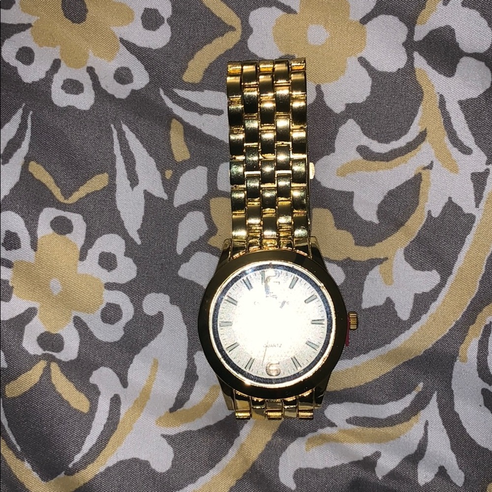 14k gold plated watch